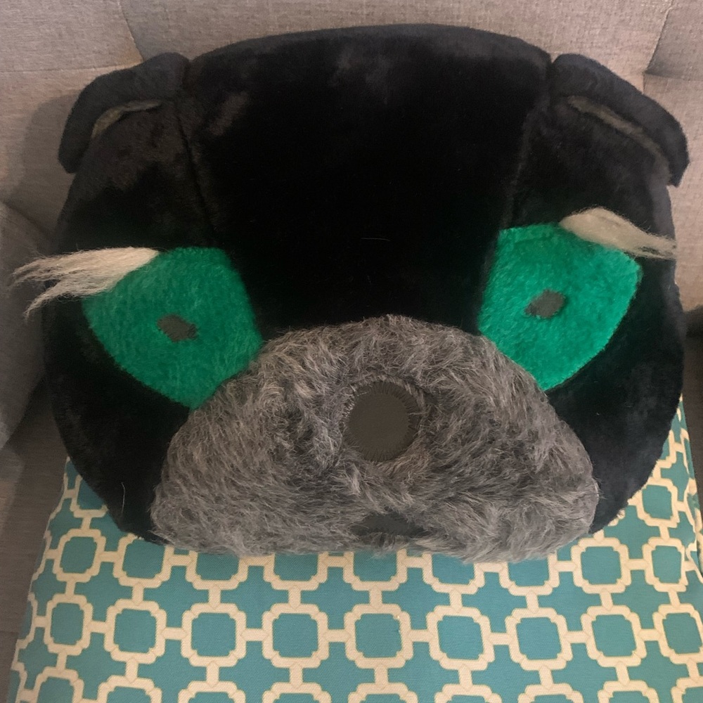 1970s Vintage Plush Animal Pillow